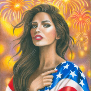 Americana, original drawing